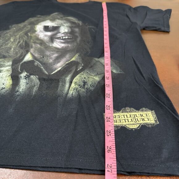 Halloween Beetlejuice CVLA T-Shirt Men's grunge graphic Tee Short Sleeve - Picture 4 of 6